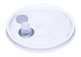 Vestil Plastic UN Rated Spout Top Lid - 5 Gallon - White