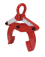 Vestil Steel Single Scissor Pallet Puller - 5 In. Jaw Opening 6000 lb Pulling - Red