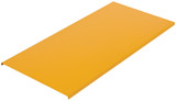 Vestil Steel Solid Platform - 44 In. x 21-1/4 In. x 7/8 In. For Tote Lifters - Yellow