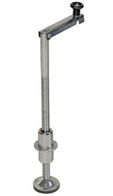 Vestil Steel Leveling Jack - 26 In. 5000 lb - Silver