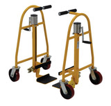 Vestil Steel Machinery/Vending Machine Lifts - 15-1/2 In. x 29-1/4 In. x 31-1/8 In. 1300 lb - Yellow