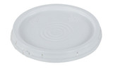Vestil High Density Polyethylene - 3-1/2, 5 and 6 Gallon Tear Tab Lid - White