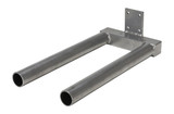 Vestil Steel Double Spindle Manual Work Positioner Attachment - 5-1/2 In. x 9-3/4 In. x 20 In. - Silver