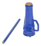 Vestil Steel Mechanical Screw Jack - 8-7/16 In. x 6-5/16 In. x 35-3/4 In. 40,000 lb - Blue