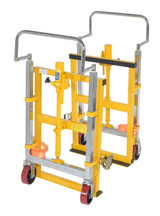 Vestil Steel Machinery/Vending Machine Lifts - 15 In. x 26-3/4 In. x 49-1/4 In. 4000 lb - Yellow