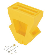 Vestil Virgin LDPE Pallet Truck Caddy - 8-3/4 In. x 16-1/8 In. x 18-5/8 In. - Yellow