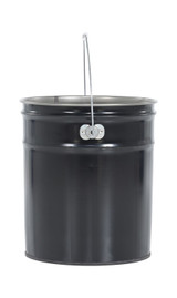 Vestil Steel UN Rated Pail - 11-3/4 In. x 11-3/4 In. x 13-3/8 In. 5 Gallon - Black