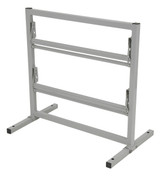 Vestil Steel Paper Dispenser Stand - 2 Tiered 24 In. Roll Width 146 lb - Gray