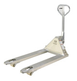 Vestil Steel Zinc Coated Pallet Truck - 61 In. x 27 In. x 48 In. 5500 lb - Silver
