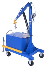 Vestil Steel Portable Cantilever Hoist - 113-3/8 In. x 35-11/16 In. x 89 In. 4000 lb - Blue