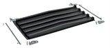 Vestil Polyethylene Heavy Duty D Style Hopper Lid Use with - 1/3 Cubic Yard Hoppers - Black