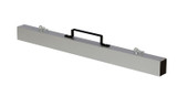 Vestil Heavy Duty Hanging Magnetic Sweepers - 3-1/16 In. x 48 In. x 6-3/4 In. 55 lb - Silver