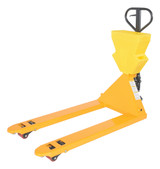 Vestil Steel/Plastic Pallet Truck - 61-3/16 In. x 27 In. x 48 In. 5500 lb Yellow with Yellow P-Caddy