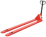 Vestil Steel Low Profile Pallet Truck - 112 In. x 20-5/8 In. x 48 In. 4000 lb - Red