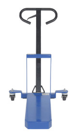 Vestil Steel Single Fork Pallet Master - 400 lb - Blue