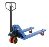 Vestil Steel Quick Lift Pallet Truck - 61-11/16 In. x 27 In. x 48-5/8 In. 5500 lb - Blue