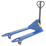 Vestil Steel Economy Hand Pallet Truck - 64 In. x 27 In. x 48 In. 4000 lb - Blue