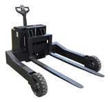 Vestil Steel Rough Terrain Electric Truck with Tilt Forks - 2.5K 60 In.