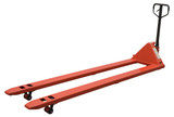 Vestil Steel Full Featured Pallet Truck - 112 In. x 27 In. x 48 In. 4000 lb - Red