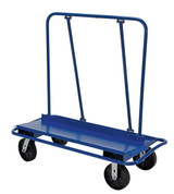 Vestil Steel Drywall/Panel Cart With Glass Filled Nylon Wheels - 48 In. x 23 In. x 48 In. 3000 lb - Blue