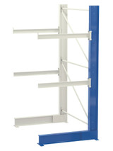 Vestil Steel Single Sided Cantilever Upright - 32 In. x 10 In. x 96 In. 6,000 lb - Blue