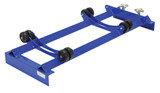 Vestil Steel Pallet Rack Drum Roller Cradle - 36-1/2 In. x 17-3/8 In. x 6-15/16 In. 800 lb - Blue