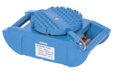 Vestil Steel Machine Roller - 8,250 lb - Blue