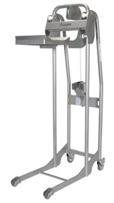 Vestil Stainless Steel Manual Load Stacker - 220 lb - Silver