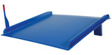 Vestil Steel Truck Dock Board - 60 In. x 60 In. 15,000 lb - Blue