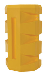 Vestil UV Protected Polyethylene Column Protector - 9 In. Round 7,000 lb - Yellow