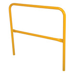 Vestil Steel Safety Railing - 4 Ft. Length - Yellow