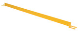 Vestil Steel Toe Board for Pipe Safety Railing - 8 Ft. Length - Yellow