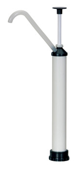 Vestil Polypropylene Drum Pump - 16 Ounces Per Stroke - White