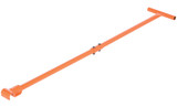 Vestil Steel Machine Roller Steering Bar Handle - 48 In. Length For Use with VHMS-2 - Orange
