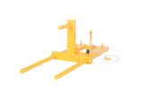 Vestil Steel Economy Drum Positioner - 55 Gallon 800 lb - Yellow