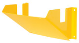 Vestil Steel Wheel Chock Holder - 4 Mounting Holes 40 lb - Yellow