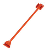 Vestil Steel Turning Bar Handle For Use with - VHMS-8, 15, and 30 - Orange