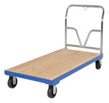 Vestil Hardwood With Steel Frame Platform Truck 27 In x - 54 In 1,600 lb - Tan