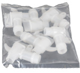 Vestil Polyethylene Drum Faucet Non-Adjustable - 6 3/4 In. Bung - White