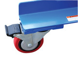 Vestil Steel Mobile Tilting Work Table - 22 In. x 21 In. 150 lb - Blue