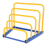 Vestil Steel Variable Height Sheet Rack Knock Down - 1,500 lb - Blue