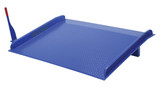 Vestil Steel Truck Dock Board - 60 In. x 48 In. 10,000 lb - Blue