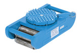 Vestil Steel Machine Roller - 33,000 lb - Blue