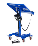 Vestil Steel Linear Actuated Tilt Table - 24 In. x 24 In. 300 lb - Blue