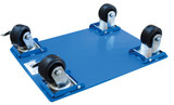 Vestil Steel Plate Dolly - 18 In. x 24 In. 1,200 lb - Blue
