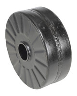 Vestil Semi Steel Wheel - 8 In. Diameter x 3 In. Width - Silver