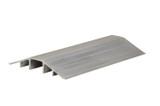 Vestil Aluminum Extruded Hose/Cable Crossover - 36 In. Length - Silver