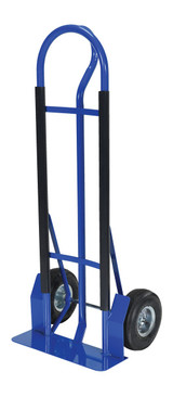 Vestil Steel Hand Truck with Pneumatic Wheels - 600 lb For Wire-D Series - Blue