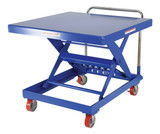 Vestil Steel Auto Hite Cart - 47 In. x 42 In. x 37-5/8 In. 500 lb - Blue