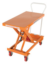 Vestil Steel Auto Hite Cart - 48-1/2 In. x 20-1/2 In. x 35-1/2 In. 800 lb - Orange